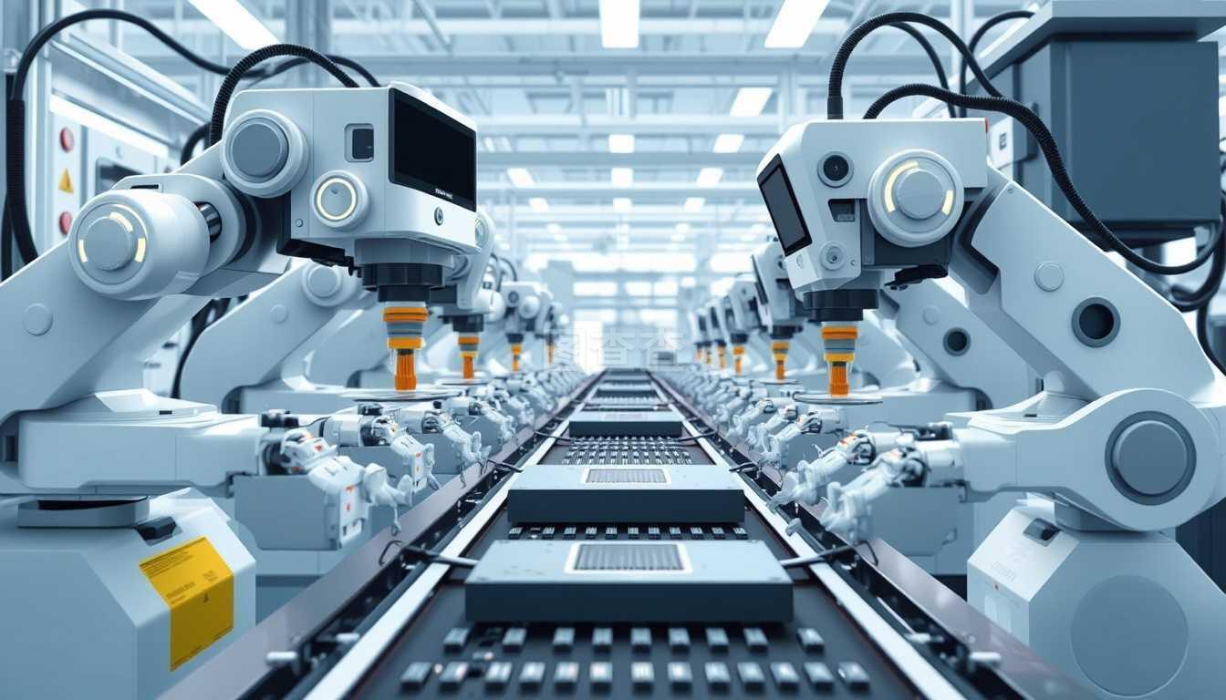 自动化工厂中的智能物流系统